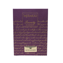 Load image into Gallery viewer, Patek Maison Merakái Serenity Eau de Parfum with Notes of Kiwi, Citrus, Floral Accord &amp; Ambrette - Grounding Texas Cedar Luxury Perfume for Men &amp; Women - 100 ml
