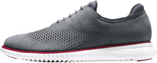 Load image into Gallery viewer, Cole Haan mens 2.zerogrand Laser Wingtip Lined Oxford, Gray Pinstripe/Optic White, 9 Wide US
