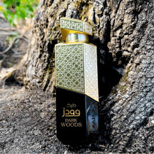 Load image into Gallery viewer, Maryaj Dark Wood - Long Lasting Perfume for Men and Women - Cologne for Men and Women - Citrus, Floral, Woody Fragrances - Eau de Parfum - 3.4 oz.

