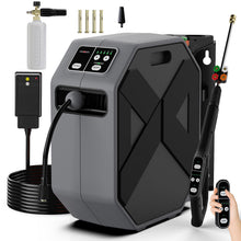 Load image into Gallery viewer, DECOKTOOL 5000PSI Wall Mounted PowerWasher with 4 Quick Connect Nozzles, Foam Cannon for Car, Lane, Patio Cleaning

