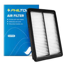 Load image into Gallery viewer, PHILTOP Engine Air Filter CA11942 for Hyundai Sonata 2015-2019 &amp; Kia Optima 2016-2020, 2.0L 2.4L, Rigid Panel
