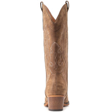 Load image into Gallery viewer, IUV Cowboy Boots For Women Western Cowgirl Boots with Chunky Heel Mid Calf Snip Toe Ideal for low insteps
