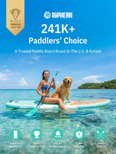 Load image into Gallery viewer, Niphean Inflatable Stand Up Paddle Board with Stabiltrac Fin Design and SUP Accessories, Anti-Slip EVA Deck, 10’6’’ Inflatable Paddle Boards for Adults &amp; Youth of All Skill Levels

