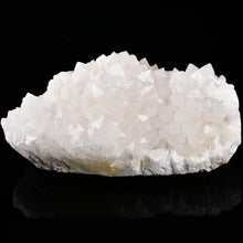 Load image into Gallery viewer, JIC Gem Natural White Quartz Crystal Cluster Geode Druzy Healing Stone Home Decoration Gemstone Specimen Large 1pc 2.42-2.86 lb
