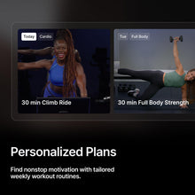 Load image into Gallery viewer, Peloton Exercise Bikes, Indoor Stationery Cross Training Bikes for Home Workouts, HD Swivel Screen, Space-Friendly Exercise Equipment for Cardio Fitness, Yoga &amp; Strength Routines
