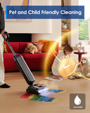 Load image into Gallery viewer, Tineco Floor One S9 Artist Steam Wet Dry Vacuum Cleaner, High-Temp Steam Cleaning, 22kPa Suction, 360° SmoothDrive, Anti-Tangle Design, 185°F Flashdry, Long Runtime, 180° Lay-Flat
