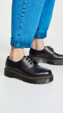 Load image into Gallery viewer, Dr. Martens Unisex 1461 Bex Oxford, Black Smooth, 15 US Women

