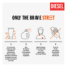 Load image into Gallery viewer, Diesel Only the Brave Street Eau de Toilette Spray Cologne for Men, 4.2 Fl. Oz.
