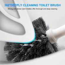Load image into Gallery viewer, SetSail Toilet Brush and Plunger Set, Toilet Plungers for Bathroom Heavy Duty Toilet Bowl Brush and Holder Hidden Toilet Plunger and Brush Set for Deeply Cleaning
