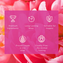 Load image into Gallery viewer, H HABIBI Radiant Florals &amp; Amber Musk Perfume for Women - Fresh, Soft, Seductive Women's Perfume - Notes of Violet, Rose &amp; Jasmine Perfume - Made in USA - Feminine Women's Eau de Parfum
