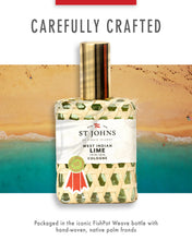 Load image into Gallery viewer, St. John West Indian Lime Cologne | Refreshing Caribbean Citrus Cologne for Men | Citrus Cologne Mens Fragrance | (4 oz spray) cologne for men
