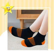 Load image into Gallery viewer, JAMEGIO boy socks 18 Pairs kids Low Cut socks Half Cushion Sport Ankle Athletic Sock for Little Big Kids Size Age 3-14 Years (3-5 Years)
