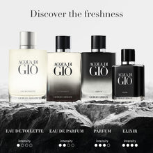 Load image into Gallery viewer, Armani Beauty – Acqua di Giò – Elixir – Cologne for Men - Woody &amp; Earthy Fragrance - With Notes of Violet, Leather, and Marine Accords – 1.6 Fl Oz
