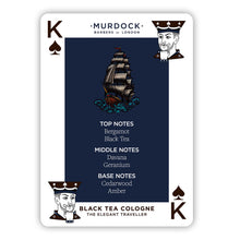 Load image into Gallery viewer, Murdock London Black Tea Cologne | Subtle, Spicy, Timeless | Made in England | 3.4 oz
