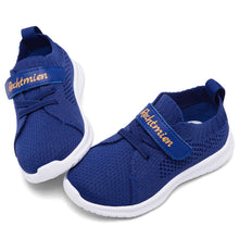 Load image into Gallery viewer, Rechtmien Toddler Shoes Boys Girls Lightweight Soft Sneakers Breathable Mesh Tennis Barefoot Shoes Slip On Walking Running Shoes Blue 8 Toddler
