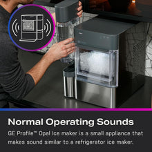 Load image into Gallery viewer, GE Profile Opal Ultra, Countertop Nugget Ice Maker, 1 Gal XL Side Tank, *Amazon Exclusive*, 38 lbs/Day, Pebble Pellet Crushed Ice Machine, WiFi Moonstone Blue
