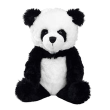 Load image into Gallery viewer, Lambs &amp; Ivy Wild Life Black/White Plush Panda Bear Stuffed Animal Toy - Lucky
