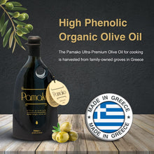Load image into Gallery viewer, Pamako Ultra-Premium Monovarietal Mountain Organic Olive Oil | 500ml | 2023-4 Harvest | Cold Pressed Organic Evoo From Greece | 2039mg/kg
