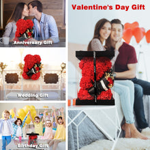 Load image into Gallery viewer, Rose Bear, Valentines Gifts for Her, Rose Teddy Bear, Valentine Teddy Bear Gifts for Women, Forever Preserving Rose, Mothers Day, Wedding and Anniversary,Birthday Gift, Women's Gifts
