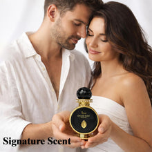 Load image into Gallery viewer, AHUJA Drunk Saint Parfum – 3.4 oz Unisex Luxury Fragrance | 30% Organic Oils | Long Lasting Niche Scent | Cognac, Raspberry, Rose, Ambergris | Premium Gift Box Packaging | “Even Angels Get Drunk”
