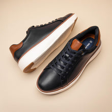 Load image into Gallery viewer, Bruno Marc Men's Dress Fashion Sneakers Casual Shoes,Size 9.5,Navy,SBFS2418M
