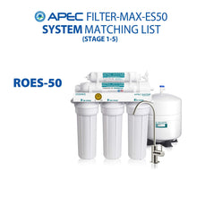 Load image into Gallery viewer, APEC ESSENCE Series 50 GPD Complete Replacement Filter For Undersink System(FILTER-MAX-ES50)
