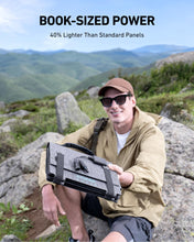 Load image into Gallery viewer, Anker SOLIX C300 DC Power Bank Station and 60W Solar Panel, 288Wh Portable Power Station, LiFePO4 Battery, 300W Solar Generator, for Outdoor, Camping, Traveling, and Emergencies
