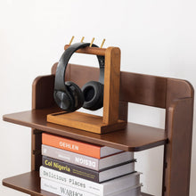 Load image into Gallery viewer, BALANBO 4 Tier Bookshelf Bamboo Bookcase Bookshelf Height Adjustable Storage Shelf for Living Room, Office, Study Room, Bedroom H49.8''
