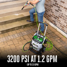 Load image into Gallery viewer, EGO Power+ Electric Pressure Washer, 3200 PSI Power Washer, Includes (2) 56V 6.0Ah Batteries and Charger - HPW3204-2
