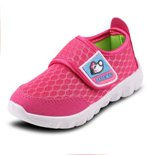 Load image into Gallery viewer, XIPAI Toddler Kid's Cute Casual Lightweight Walking Athletic Shoes Boys and Girls Mesh Strap Sneakers Pink
