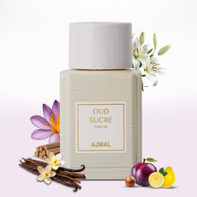 Load image into Gallery viewer, Ajmal Oud Sucré Eau de Parfum for Men and Women – 3.4 fl oz Oud Marquis Luxury Premium Amber Oud Perfume | Long Lasting French Fragrance | Made in France &amp; Crafted in Dubai | Exclusive for USA
