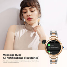 Load image into Gallery viewer, SOUYIE 2026 Luxury Smart Watch for Women, 1.19" AMOLED Display, DA GPT Smartwatch, Heart Rate, Sleep Monitor, 107 Sports Modes Fitness Tracker, Compatible with iOS &amp; Android
