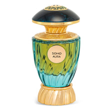 Load image into Gallery viewer, Orientica Nayaat Soho Aura Eau De Parfum 3.3 fl oz / 100ml -Fruity, Floral, Sweet, Marigold, Mandarin, Lychee, Jasmine, Lily, Praline, Moss, Ambergris, Peach - Arabic Perfume for Men &amp; Women
