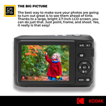 Load image into Gallery viewer, Kodak PIXPRO FZ45 Digital Camera + Point &amp; Shoot Camera Case + Sandisk 128GB SDXC Memory Card…
