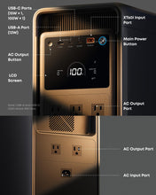 Load image into Gallery viewer, Anker SOLIX S2000 Portable Power Station with Alternator Charger and 400W Solar Panel, 1,500W Solar Generator, 35-Hour Fridge Backup, 2,010Wh LFP Battery for Home Backup, RVs and Gas Vehicles

