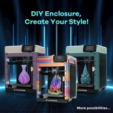 Load image into Gallery viewer, FLASHFORGE Adventurer 5M 3D Printer with Fully Auto Leveling, Max 600mm/s High Speed Printing, 280°C Direct Extruder with 3S Detachable Nozzle, CoreXY All Metal Structure, Print Size 220x220x220mm
