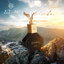 Load image into Gallery viewer, Nabeel Master Perfumer Collection - Al Bashiq for Unisex - Arabian Perfume for Women &amp; Men - Fragrance with Leather, Incense, Saffron, Lavender Scent - Arabic Cologne - Travel Size - 3.3 oz EDP Spray
