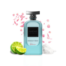 Load image into Gallery viewer, Anfar London Midnight Frost Intense, Pour Homme, Perfume Extrait de Parfum for Men, 3.4 fl oz, Apple, Lemon, Plum Notes,100ml
