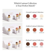 Load image into Gallery viewer, Ogee Face Stick Radiant Collection Trio - Contour Stick Makeup Collection - Certified Organic Contour Palette - Includes Bronzer Stick, Blush Stick &amp; Highlighter Stick
