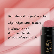 Load image into Gallery viewer, LAURA GELLER NEW YORK Serum Blush Tint, Lightweight Liquid Blush for Cheeks, Weightless Watercolor Sheer Finish, Practical Pink
