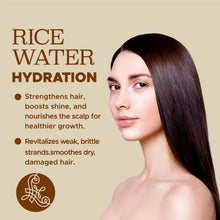 Load image into Gallery viewer, Luseta Rice Water Shampoo and conditioner Set Strengthening &amp; Nourishing Revitalizes Shine for All Hair Types Hydrating &amp; Frizz Control for Women and Men 16.9oz*2
