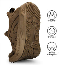 Load image into Gallery viewer, Feethit Womens Running Shoes Walking Tennis Shoes Non Slip Hiking Gym Fashion Sneakers Brown 7.5
