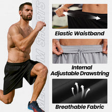 Load image into Gallery viewer, BALENNZ Athletic Shorts for Men with Pockets and Elastic Waistband Quick Dry Activewear

