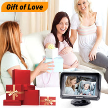 Load image into Gallery viewer, DoHonest Baby Car Camera HD 1080P - Rear-Facing Car Baby Monitor with Night Vision, Adjustable View Angle, Easy Setup, Anti-Glare Display, Safety for Kids &amp; Infants
