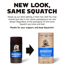 Load image into Gallery viewer, Dr. Squatch Natural Deodorant for Men 3 Pack Pine Tar – Odor-Squatching Men's Deodorant Aluminum Free (2.65 oz, 3 Pack)
