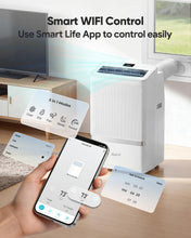 Load image into Gallery viewer, 16,000 BTU Portable Air Conditioners for Rooms up to 800 Sq Ft, Drainage-Free Cooling AC Unit with Smart App &amp; Remote, Quiet Portable AC Unit with Dehumidifier &amp; Fan, Sleep Mode for Home Office
