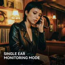 Load image into Gallery viewer, OneOdio Wired Over Ear Headphones Hi-Res Studio Monitor &amp; Mixing DJ Stereo Headsets with 50mm Drivers and 1/4 to 3.5mm Jack for AMP Computer Recording Podcast Keyboard Guitar Laptop - Black
