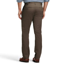 Load image into Gallery viewer, IZOD Men's American Chino Flat Front Straight Fit Pant, Olive, 40W x 30L
