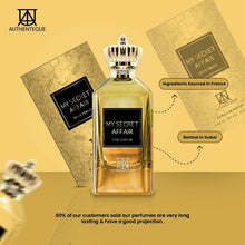 Load image into Gallery viewer, My Secret Affair Womens Perfume Long Lasting - Floral Women’s Fragrance, Jasmine, Orange Blossom, Freesia &amp; Lily - Inspired by J.PG's S.candal - Eau de Parfum-3.4 Fl Oz (100ml) Dubai Perfume for Women
