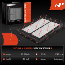 Load image into Gallery viewer, A-Premium Engine Air Filter Compatible with Hyundai Sonata 2015-2019 &amp; Kia Optima 2016-2020, 2.0L 2.4L, Rigid Panel, Replace# 28113C3100

